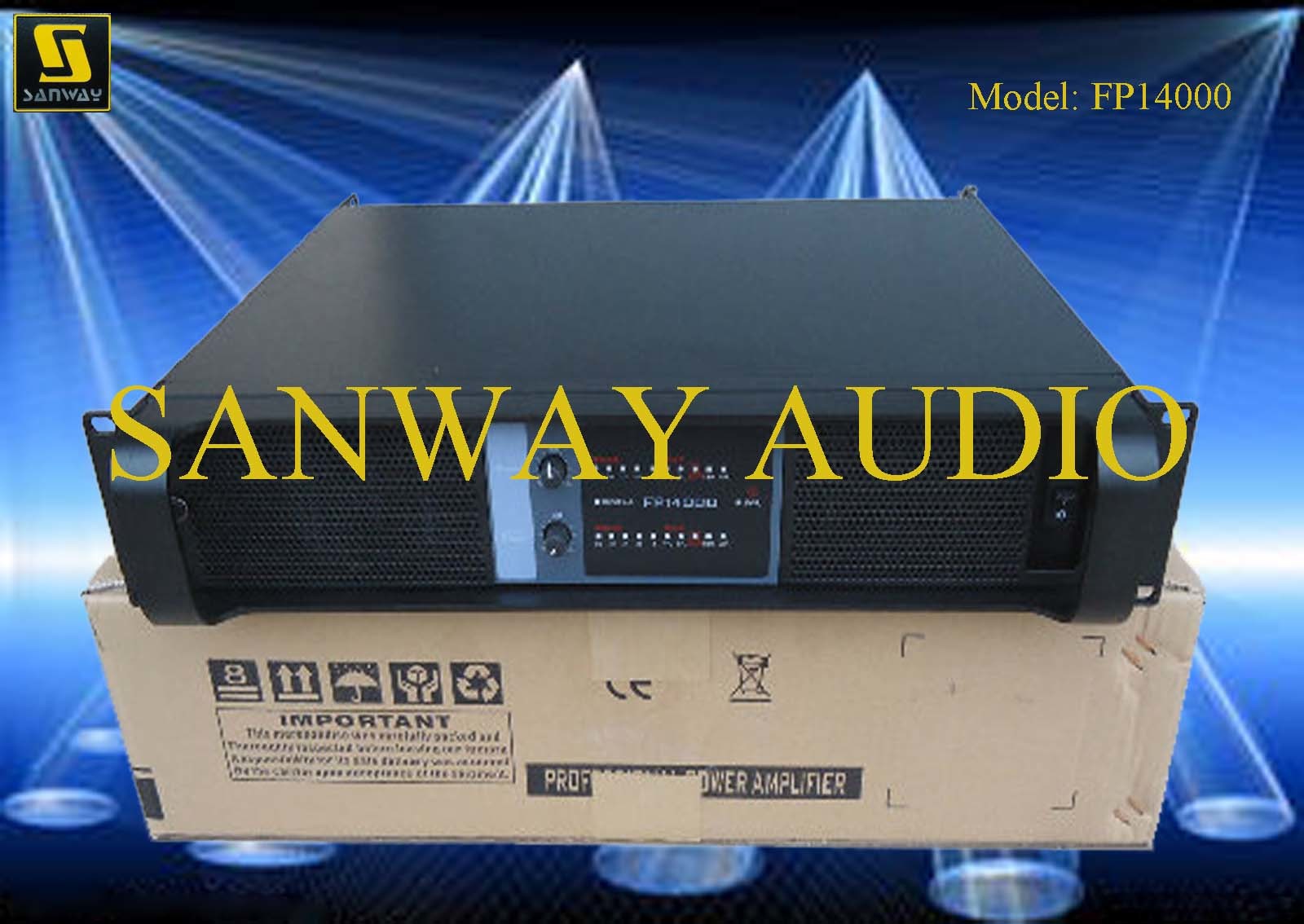 FP14000 Low Frequency Power Amplifier Audio