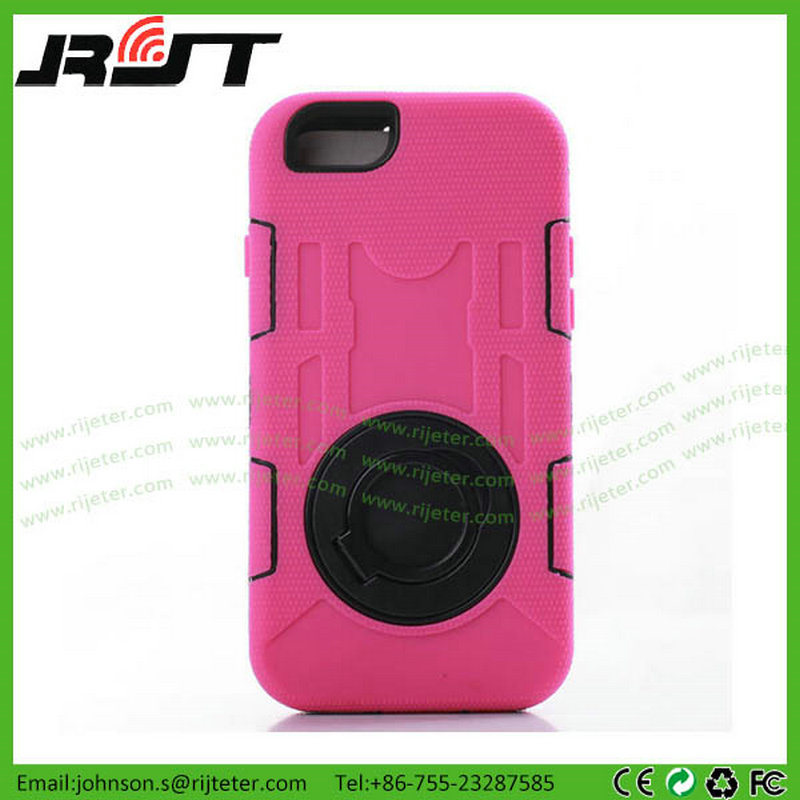 Cell/Mobile Phone Accessories Hybrid PC+Silicon Phone Case for iPhone6s (RJT-A103)