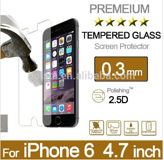 Anti Scratch Tempered Glass Screen Protector for 4.7