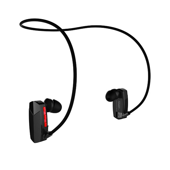 S2 Waterproof MP3 Player with Bluetooth Earphone Style