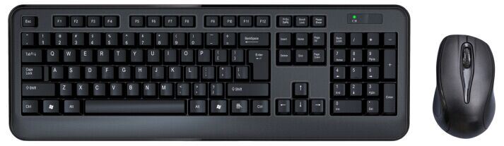 Shenzhen Manufacturer Supply Cheap Wireless Keyboard and Mouse Combo
