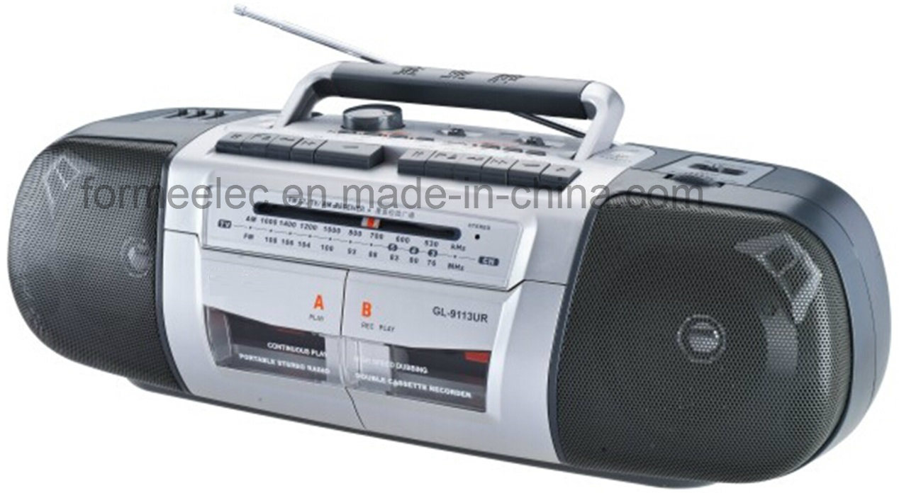 Cassette Recorder Cassette Player with Radio Sw MW FM