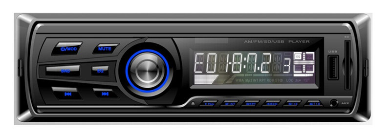 One DIN Car DVD Player with USB SD Slort FM Radio Remote