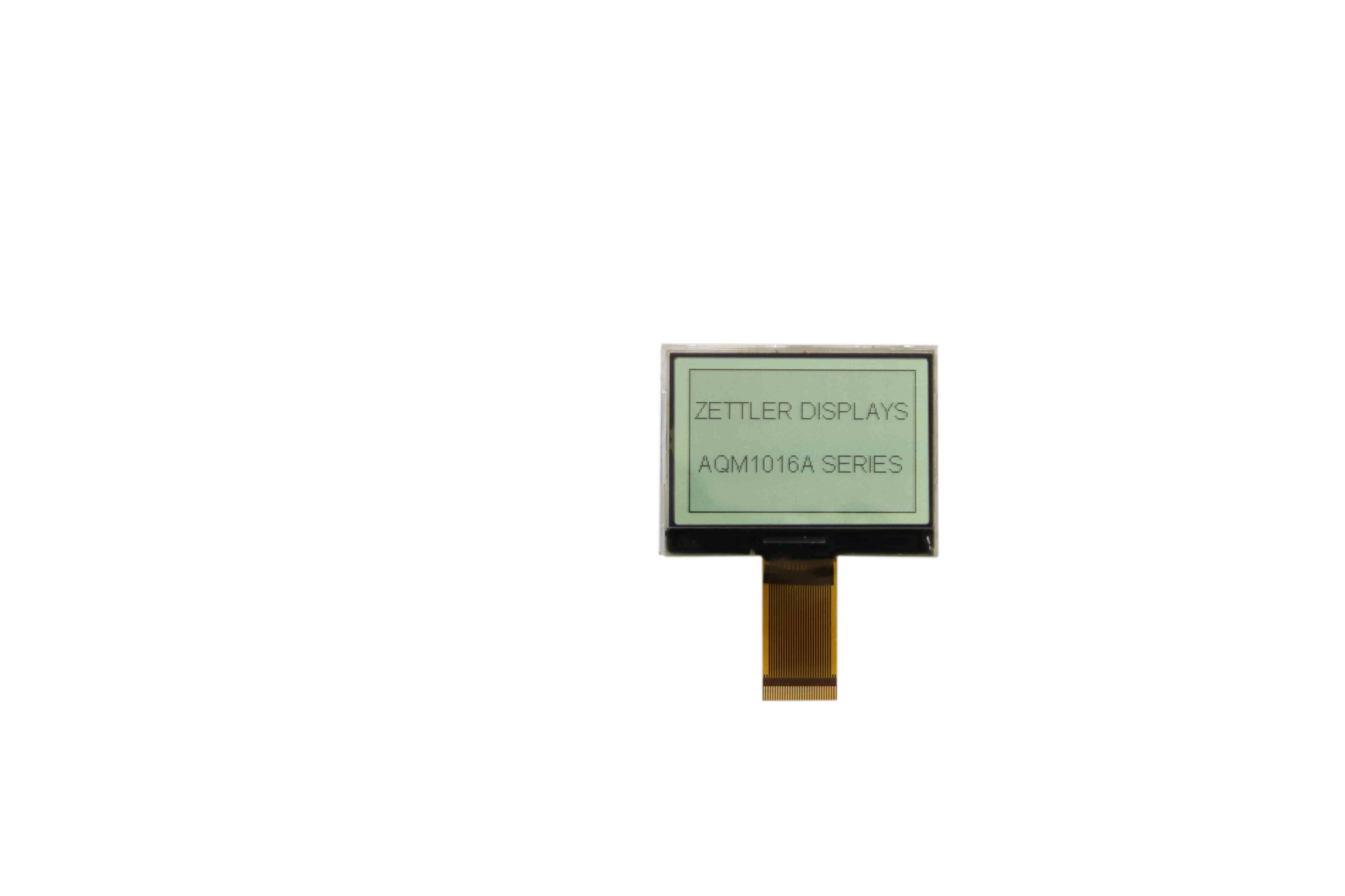 100X160 Dots, Graphic Cog LCD Module, Display: Aqm1016A Series-2