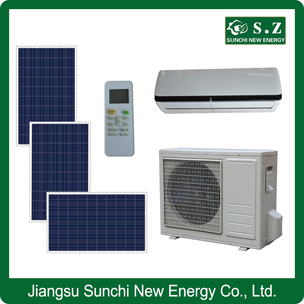 Wall Split High Quality Acdc Solar Home Use Hybrid Hot Air Conditioner Sales