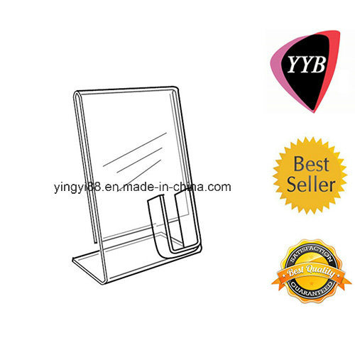 Top Selling Acrylic Sing Holder with Cell Phone Pocket