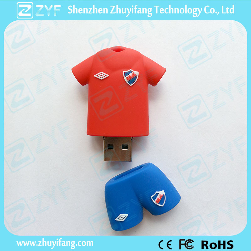 Custom Jersey Football T-Shirt USB Flash Drive (ZYF1020)