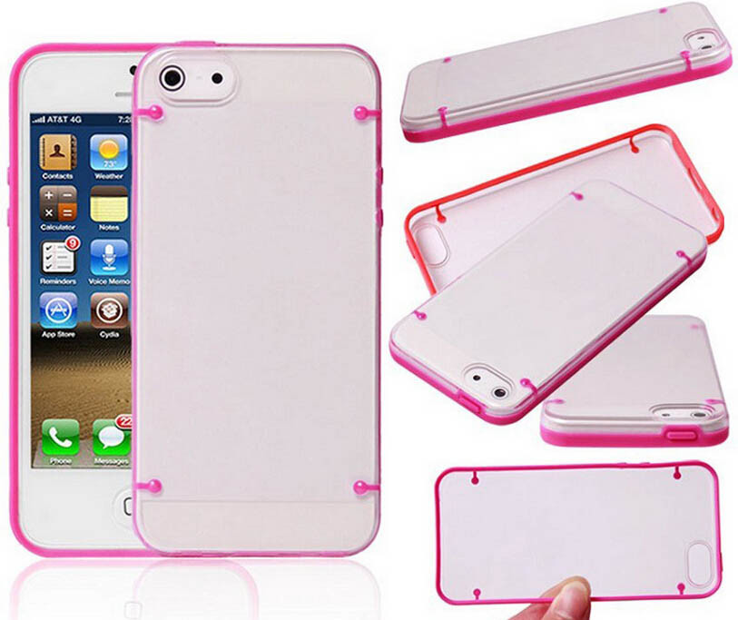 Ultra Thin Clear Crystal Rubber TPU Soft Case Cover for iPhone 6 (4.7