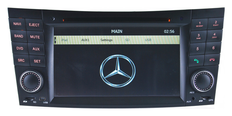 Car DVD Player for Mercedes-Benz E-Class W211/Cls W219/Clk W209 /G W463 with GPS Navigation (HL-8797GB)
