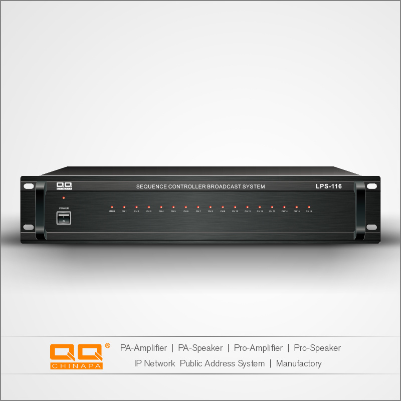 Lps-116 -Your 1st Choice of Power Management Equipments in Public Address System
