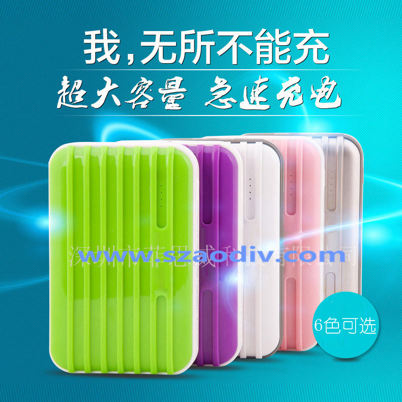 Luggage Case Shape Dual USB Port 8800mAh Power Bank
