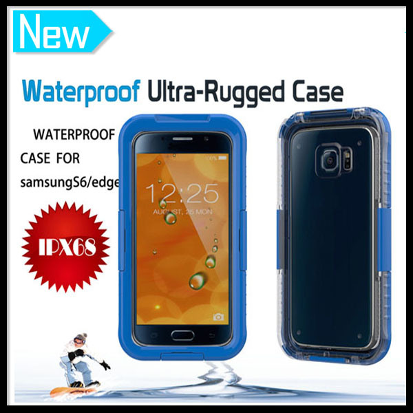 Protective Waterproof Cover for Samsung Galaxy S6 & Edge Phone Case