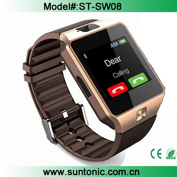 Dz09 Bluetooth Smartwatch with Pedometer Anti-Lost Camera for Android Smartphone