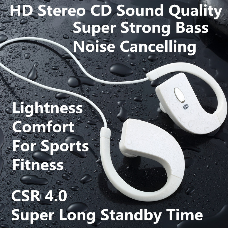Waterproof Sports & Fitness HD Stereo Bluetooth Earphone (MS-B08)