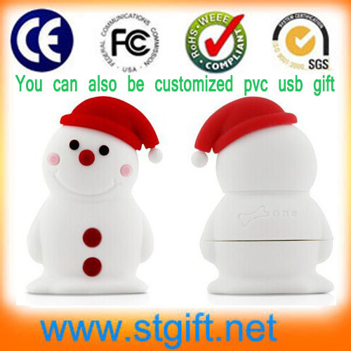 Wonderful Snowman Christmas Gift and USB Flash Drive