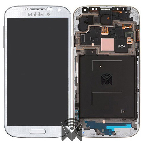 LCD Touch Screen with Front Housing for Samsung Galaxy S4 Gt-I9500