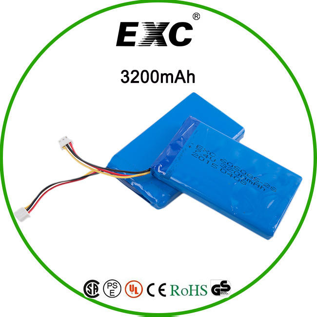 605085 3.7V 3200mAh Lithium Battery Bag for Bluetooth Headset Battery Manufacturer