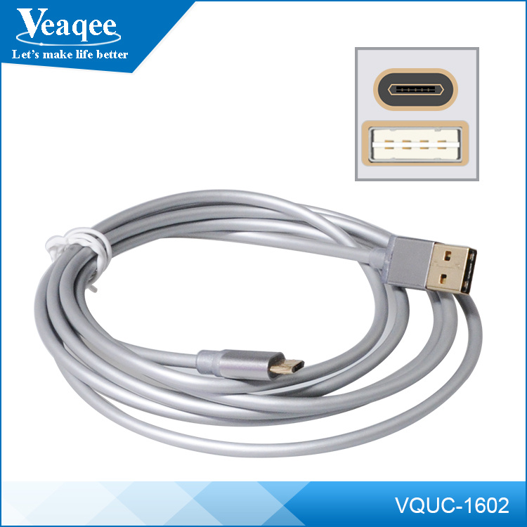 Veaqee Wholesale Both Side USB Charger Data Cable for Micro