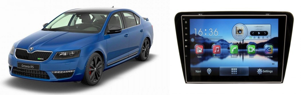 10.2'' Andriod Car DVD Player for 2015 Skoda Octavia (HD1016)