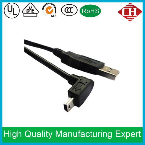 Custom Left Angled or Right Angled USB Cable