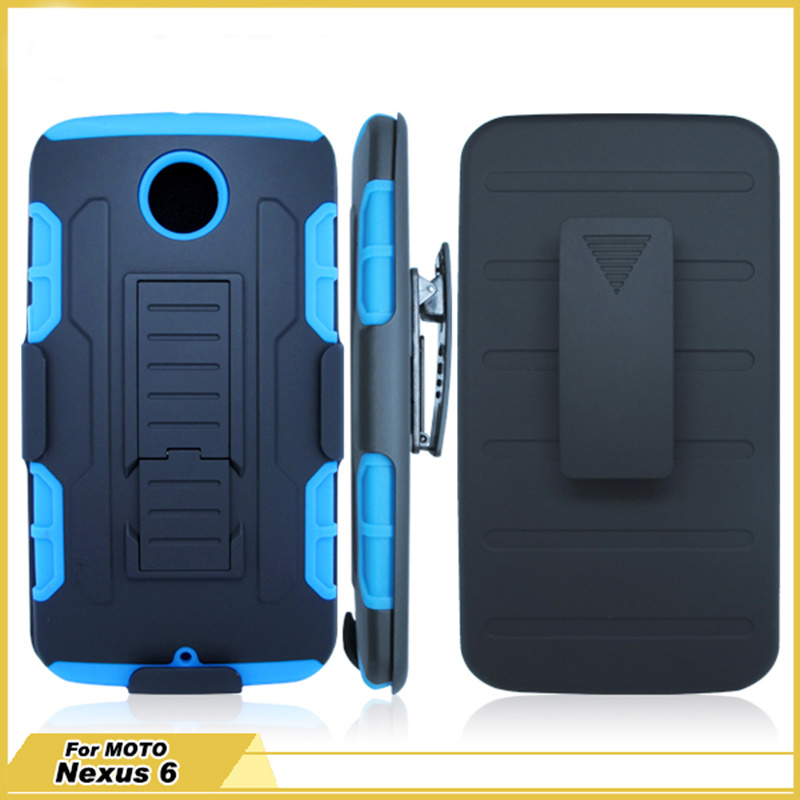 2in1 Belt Clip Holster Robot Phone Case Cover for iPhone