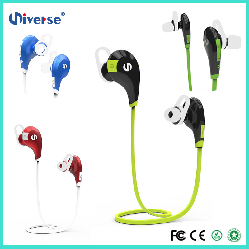 2016 New Arrivel Microphone Waterproof Noise Cancelling Function Stereo Bluetooth Headphone Earphone Headset for Sport