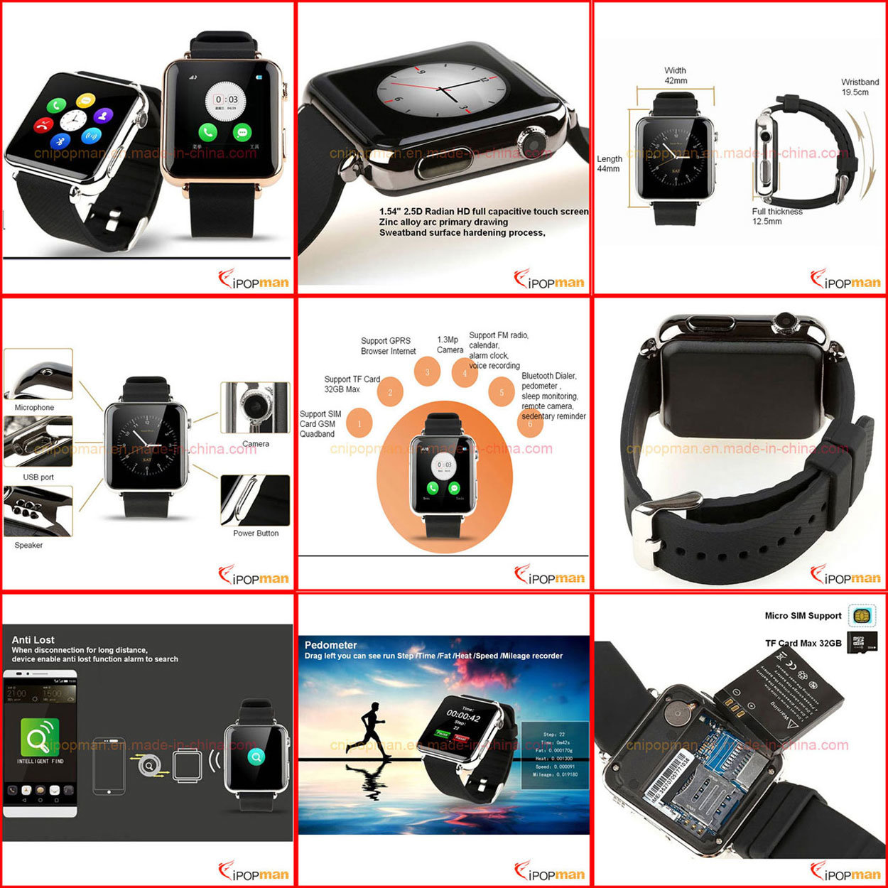 Smart Watch in Mobile/Smart Phone/Watch Phone/Smart Watch