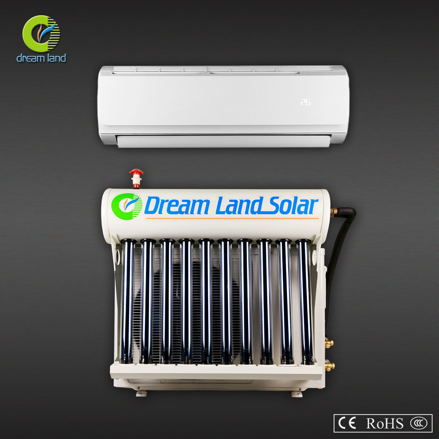 Vacuum Tube Wall-Installed Air Conditioner Tkf (R) -26gw 60Hz