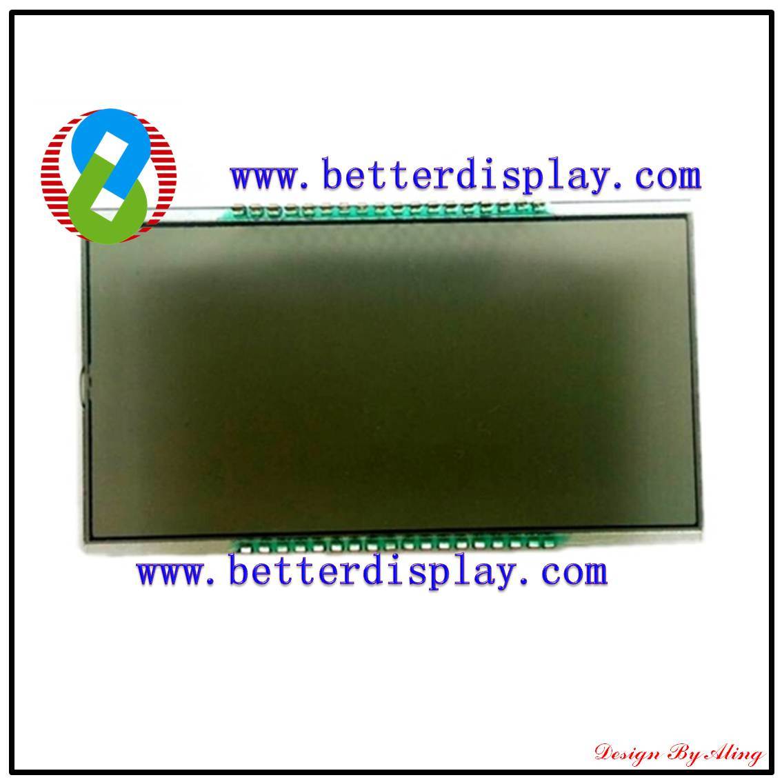 Custom Segment LCD Panel Module Stn LCD Display Screen