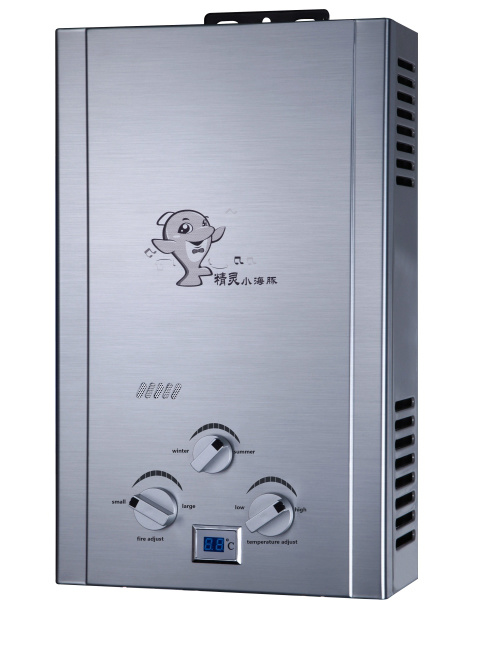 Different Size Flue Type Gas Water Heater with LCD Display and Very Competitive