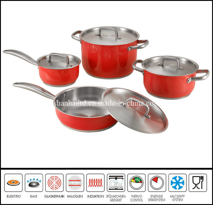 8PCS Color Cook Ware Set