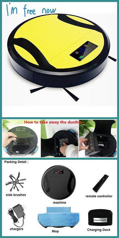 Vacuum Cleaner Smart Robot Vacuum Cleaner for Home Appliance