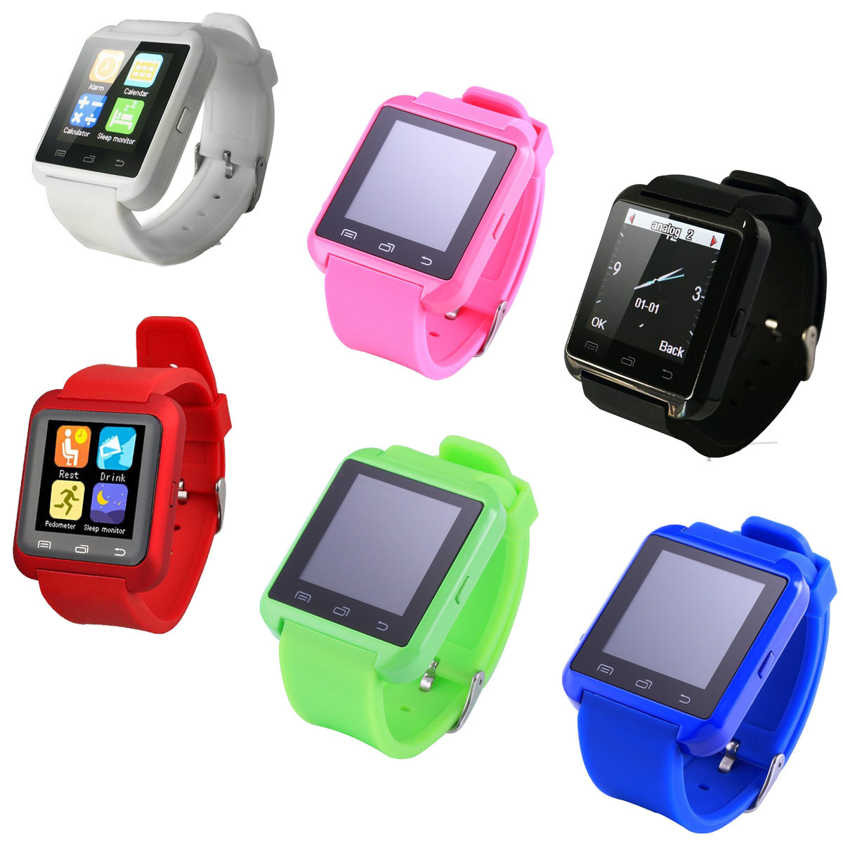 Hot Selling 2015 Smart Bluetooth Watch with Handfree (U8)