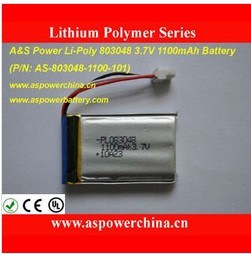 Li-Polymer Battery for MP3 Player