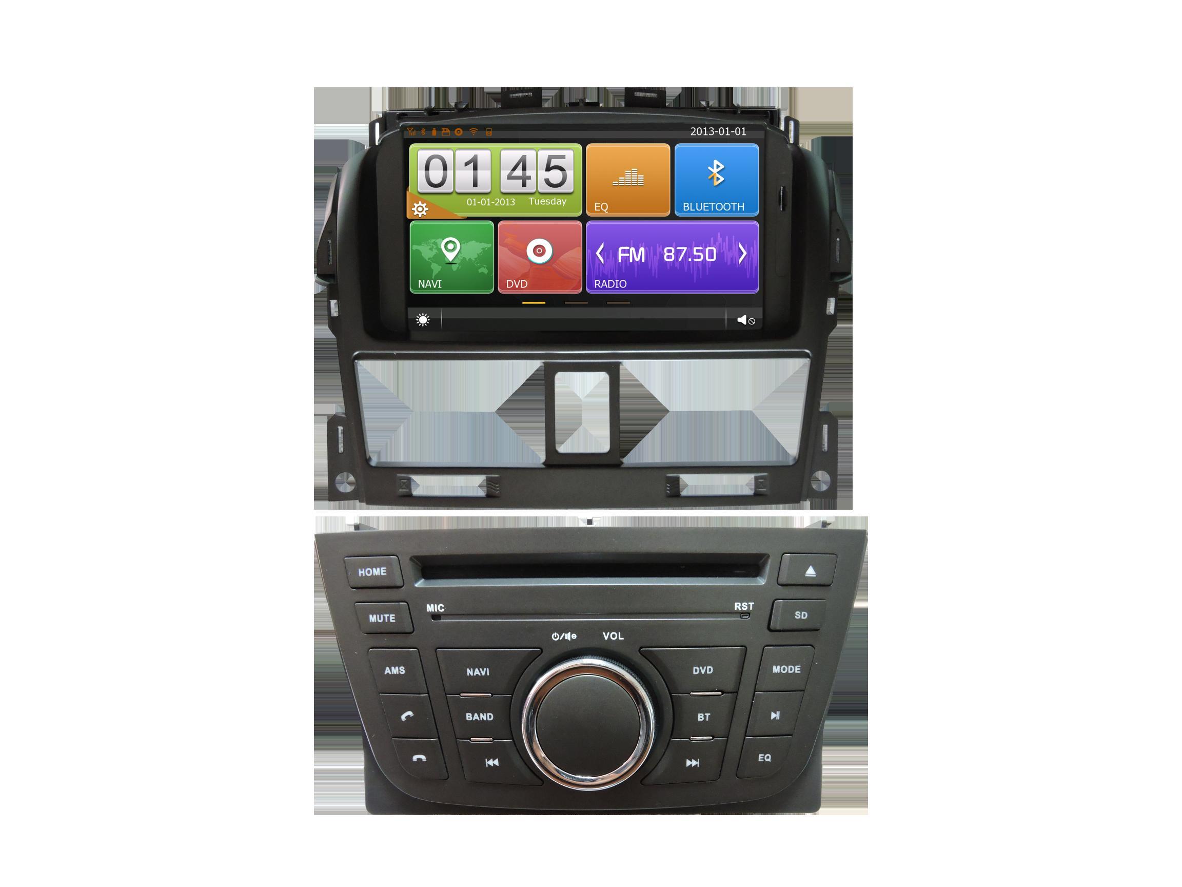 Touch Screen Car DVD Player Car DVD VCD CD MP3 MP4 Player for Buick Excelle Car GPS DVD Player with Bluetooth+Built-in GPS