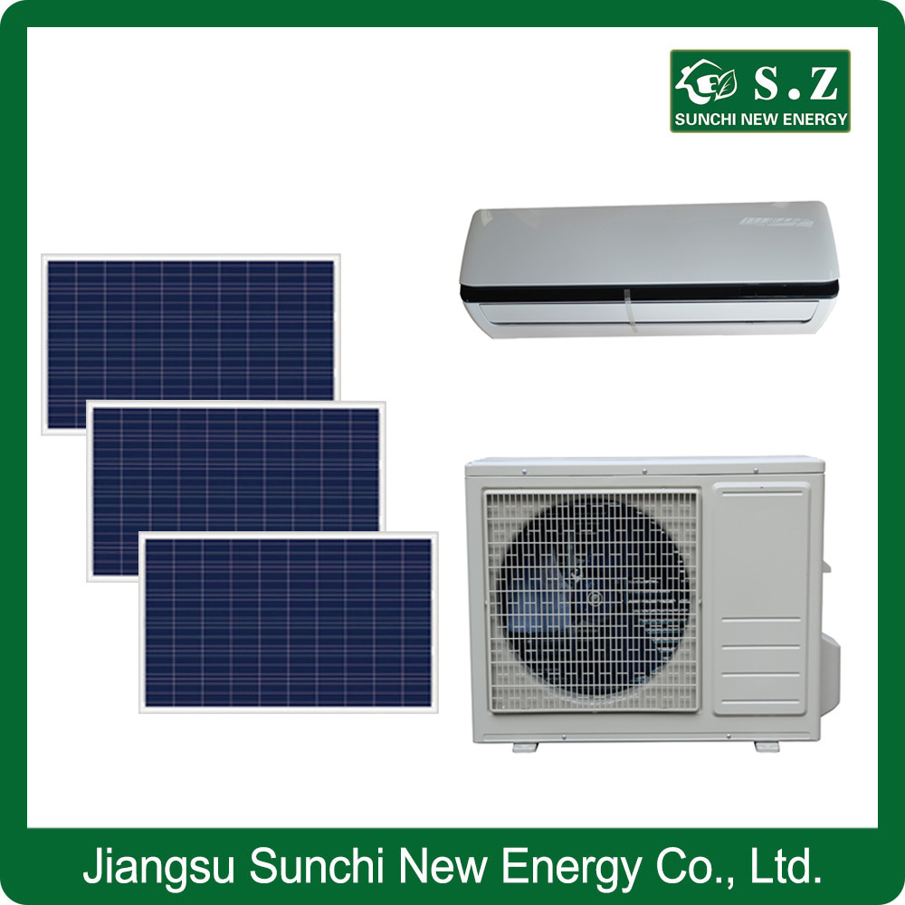 50% Acdc Power Hybrid Family Use 2015 New Solar Energy Outside Air Conditioner