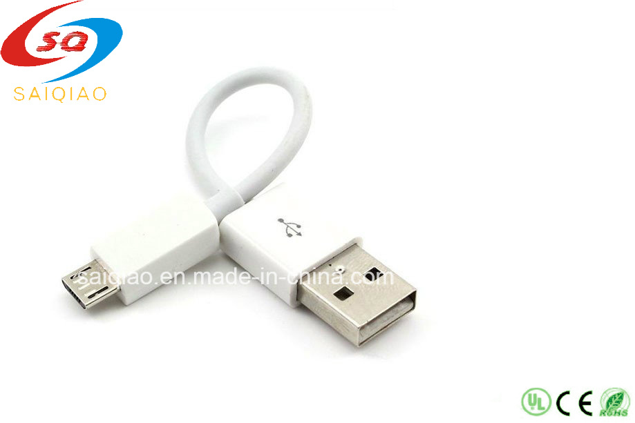 High Speed/Micro USB Cable for Mobile Phones of HTC, Samsung, Blackberry TPE Durable