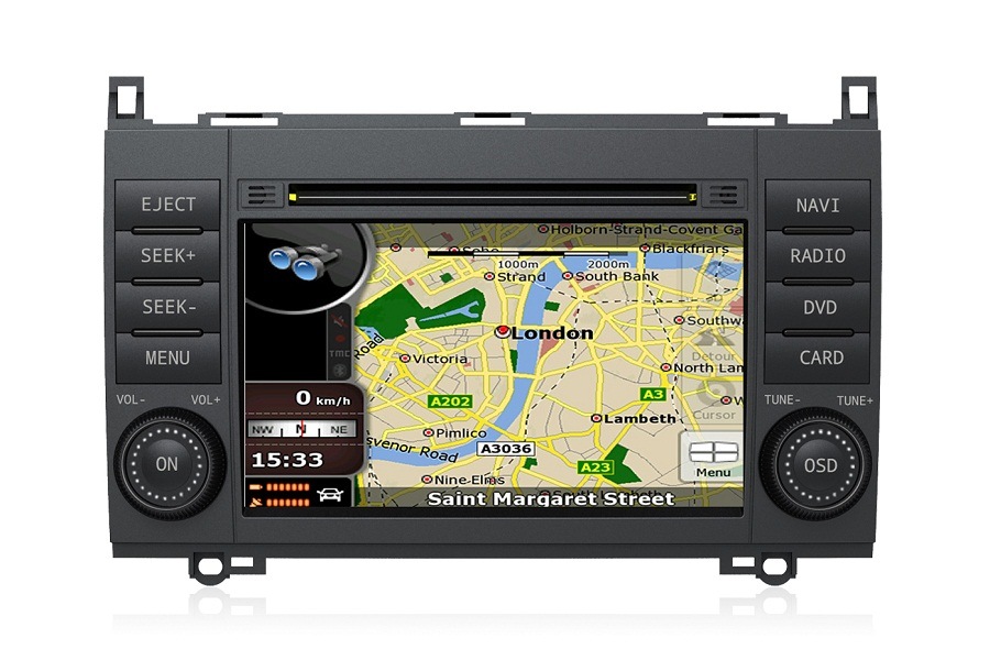 Car DVD GPS for Benz Smart (C7055BS)
