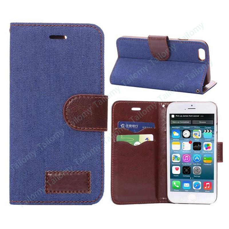 Cowboy Wallet Phone Case Cover for Apple iPhone 6 Plus