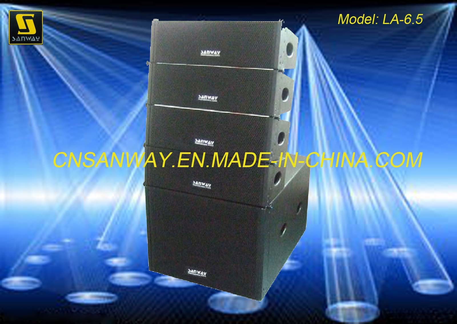 La-6.5 Mini PA System Powered Amplifier Line Array Speaker
