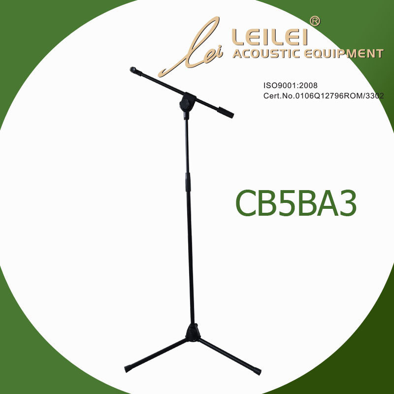 Height Ajustable Aluminium Microphone Stand (CB5BA3)