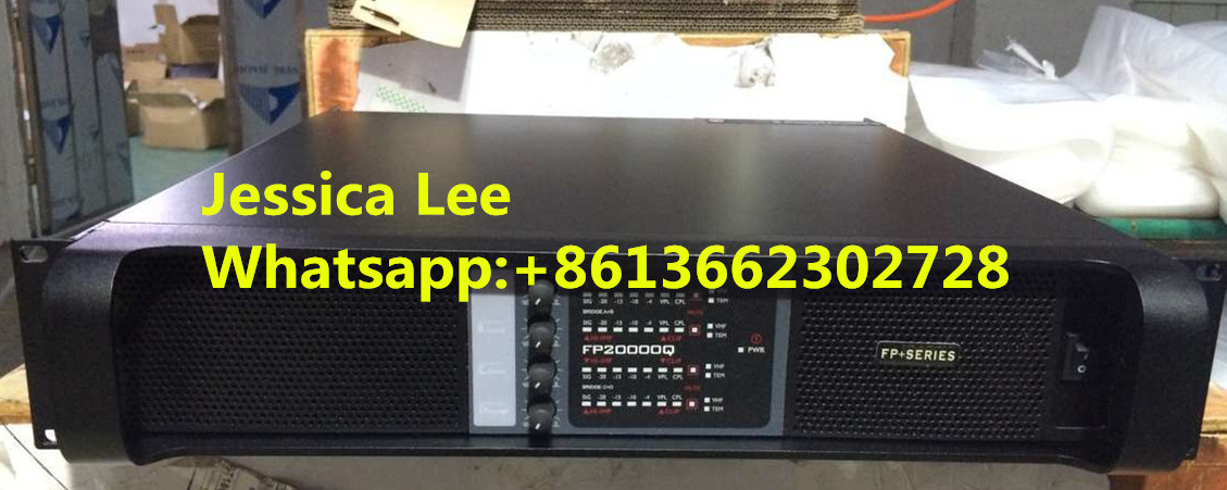 2016 Hot-Sale Fp20000q 4000W Switch Power Amplifier, Power Amplifier for Line Array
