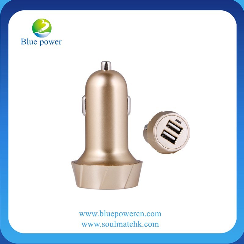 Fashional Universal Dual USB Car Charger for All Mobile Phone