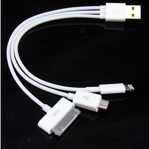 High Quality USB Data Cable for iPhone5, 8pin Flat Cable