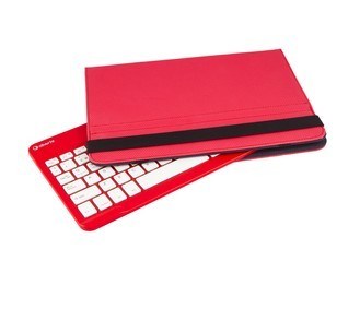 Fashion Universales Wireless Keyboard of Funda Universal Gripcase + Teclado 10.1'' - Rojo