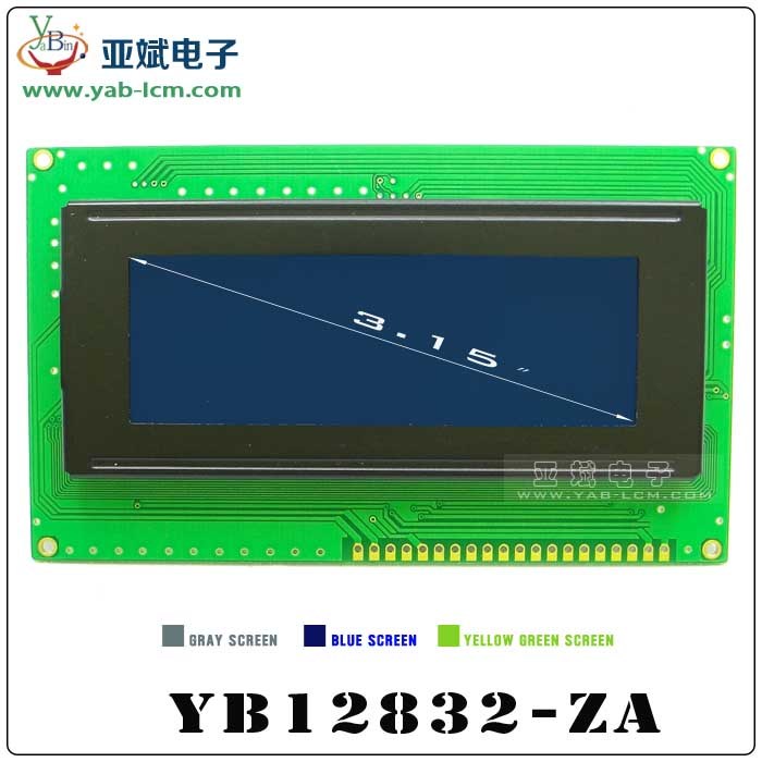 12832 Liquid Crystal Display Module, Chinese Character LCD Display