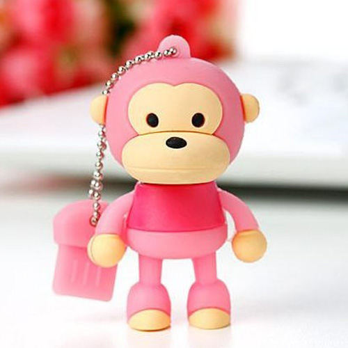 Full Memory Cartoon Monkey USB Flash Drive