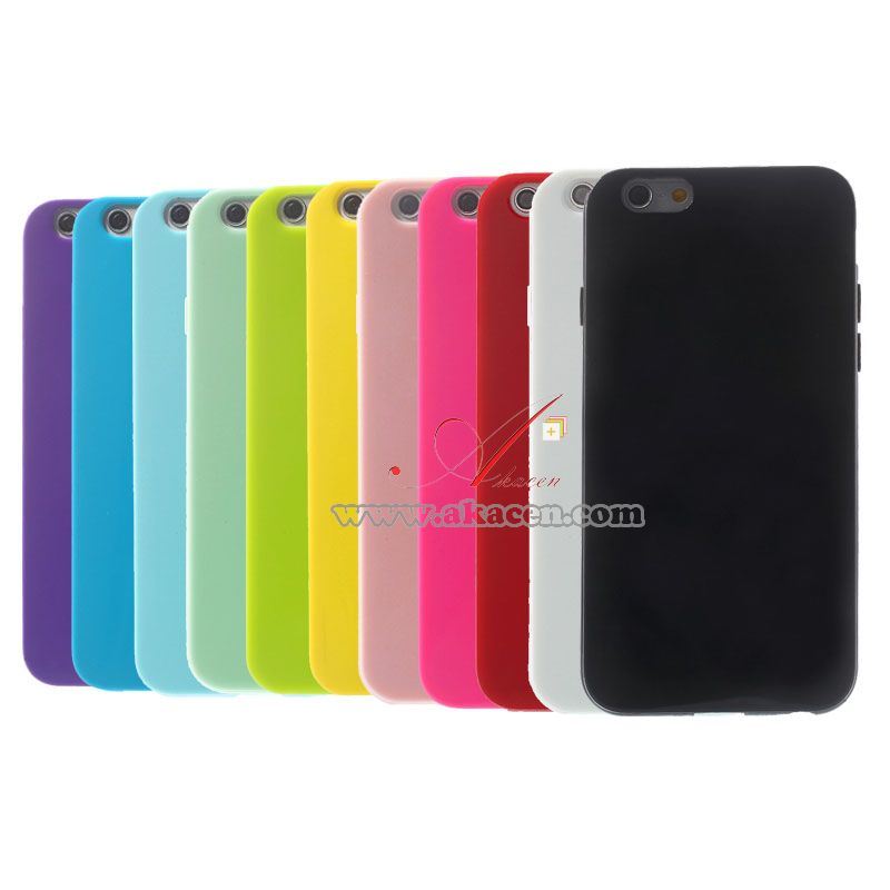Solid Color TPU Mobile Phone Cover Case for iPhone 6s Plus / 6 Plus 5.5 Inch