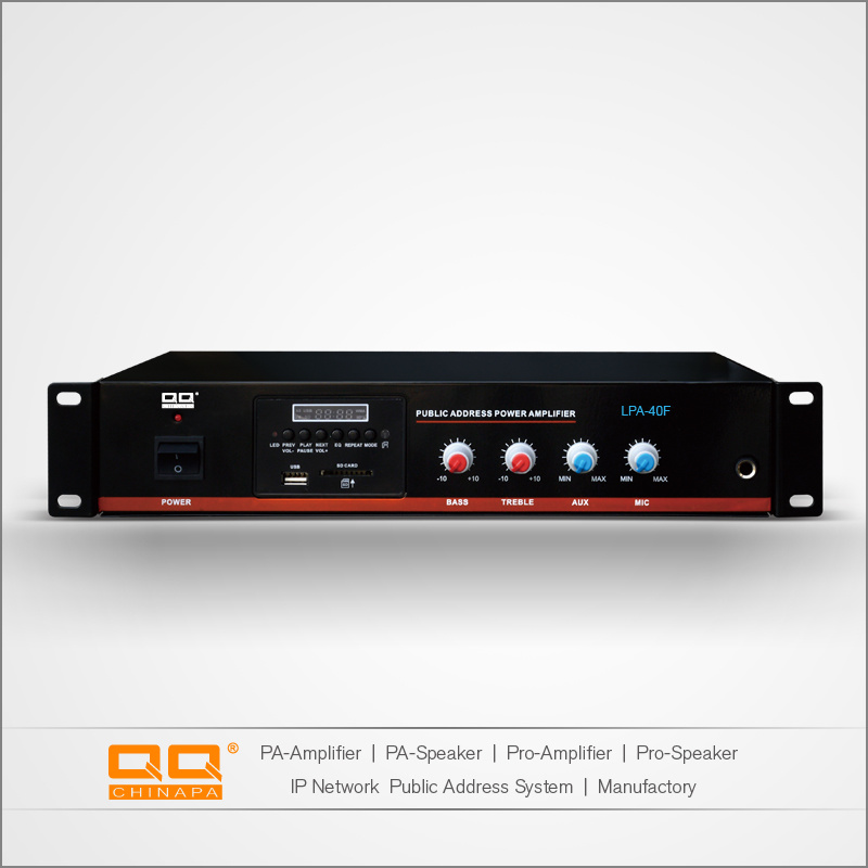 Lpa-40f OEM Manufacturers Mini Equalizer Amplifier 40-1000W