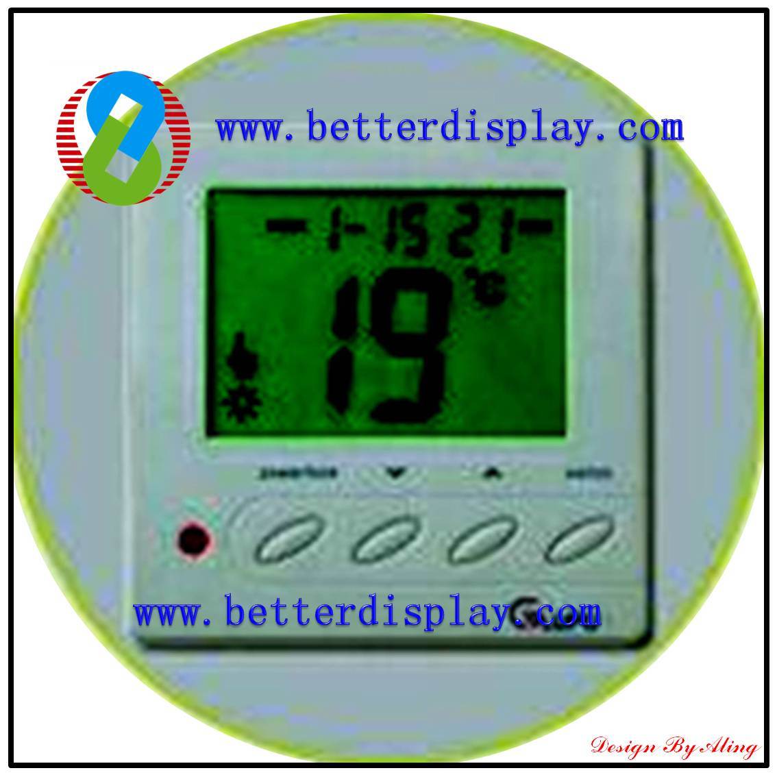 Al LCD Screen Color LCD Display for Air Conditioner LCD Monitor